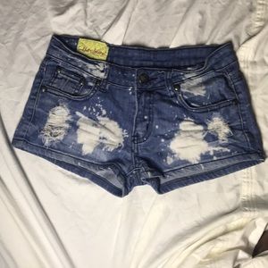 Jean shorts from Italy